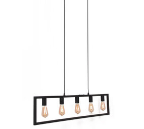 Freelight Pendellampe Distesa 5-pære Sort Freelight Pendellampe Distesa 5-pære Sort