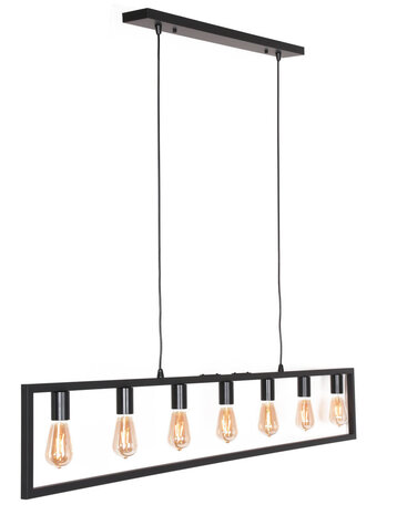 Freelight Pendellampe Distesa 7-pære Sort Freelight Pendellampe Distesa 7-pære Sort