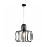 Freelight Pendellampe Costola Ø55cm Sort