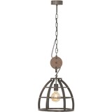 Freelight Pendellampe Birdie 35cm Sort/jern/træ