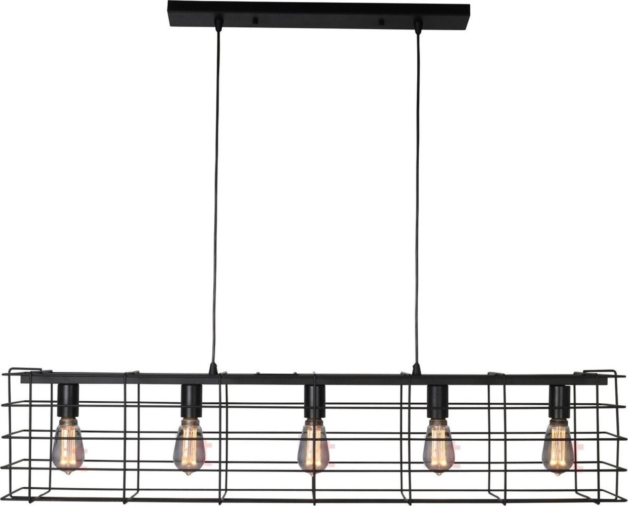 Freelight Pendellampe Squalo 5-pære Sort Freelight Pendellampe Squalo 5-pære Sort