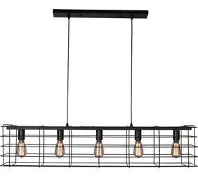 Freelight Pendellampe Squalo 5-pære Sort Freelight Pendellampe Squalo 5-pære Sort