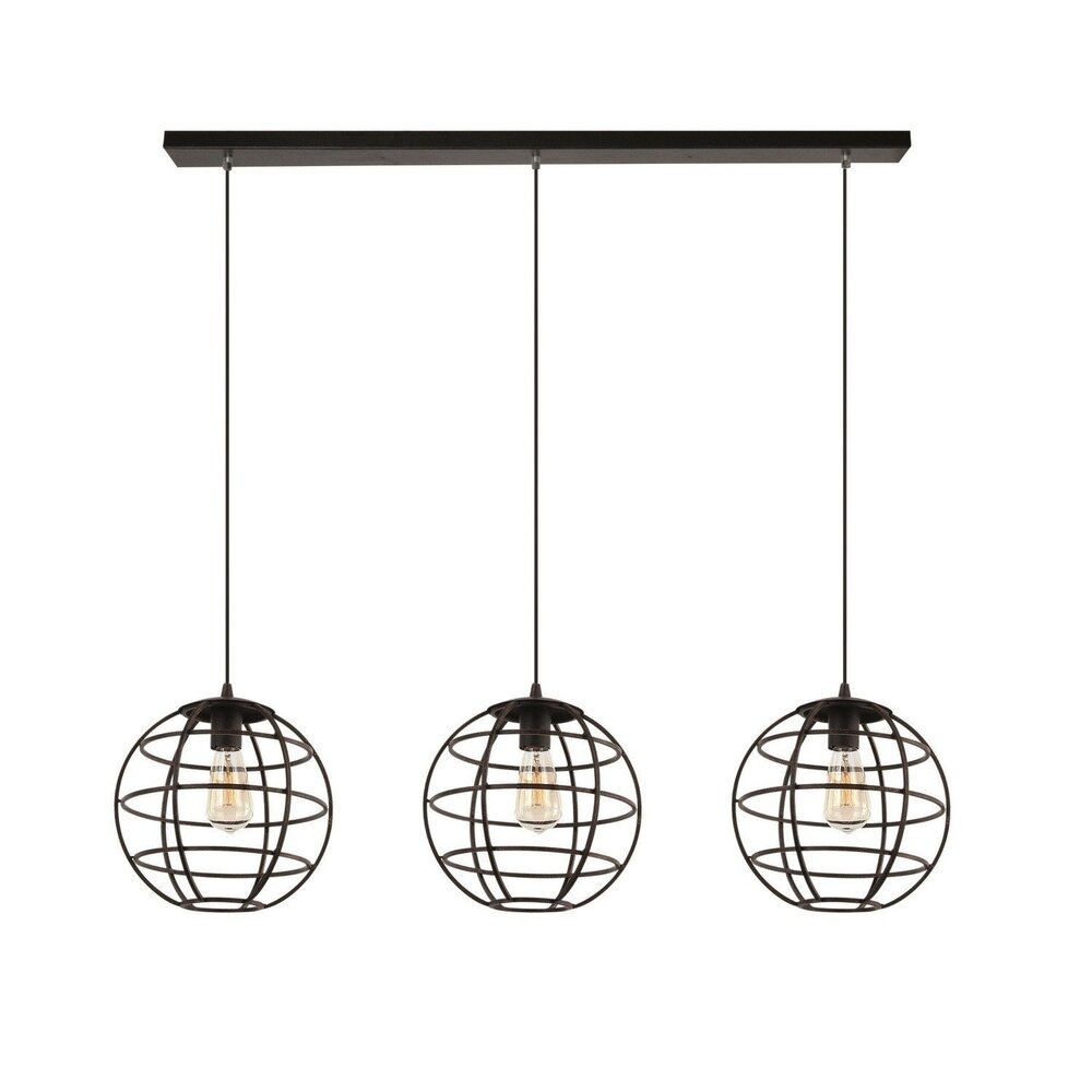 Freelight Pendellampe Pianeta 3-pære Bjælke Antique Gold Freelight Pendellampe Pianeta 3-pære Bjælke Antique Gold