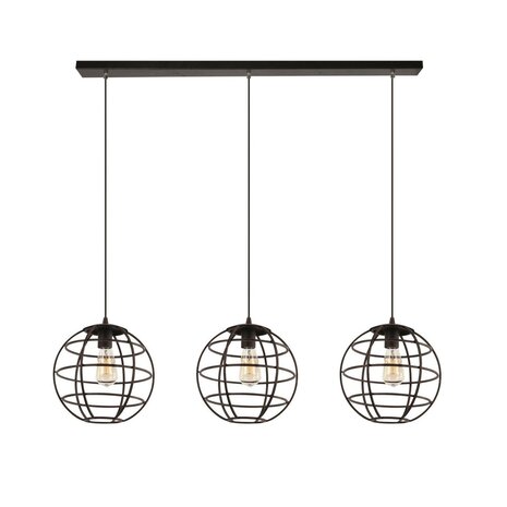 Freelight Pendellampe Pianeta 3-pære Bjælke Antique Gold Freelight Pendellampe Pianeta 3-pære Bjælke Antique Gold