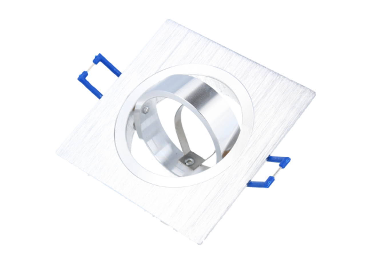 LED Line LEDOM Downlight alu. firkantet sølv børstet justerbar LED Line LEDOM Downlight alu. firkantet sølv børstet justerbar