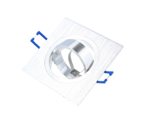 LED Line LEDOM Downlight alu. firkantet sølv børstet justerbar LED Line LEDOM Downlight alu. firkantet sølv børstet justerbar