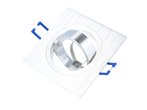 LED Line LEDOM Downlight alu. firkantet sølv børstet justerbar LED Line LEDOM Downlight alu. firkantet sølv børstet justerbar