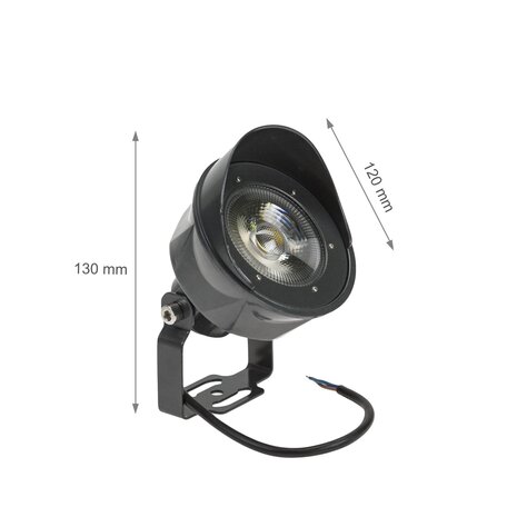 Spectrum LED FLORI jordspot - 5W 3000K - 24V havelampe Spectrum LED FLORI jordspot - 5W 3000K - 24V havelampe