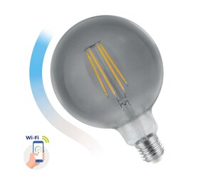 Spectrum LED GLOB G125 4,9W E-27 COG 230V CCT(4000K-6500K)+DIMM MODERNSHINE Wi-Fi/BT Spectrum SMART