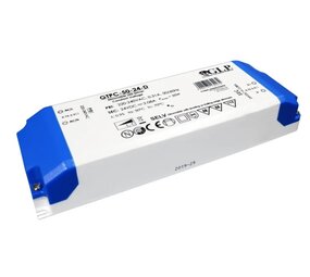 LED strømadapter dæmpbar - 24V 50W 2,08A - egnet til 24V LED-belysning