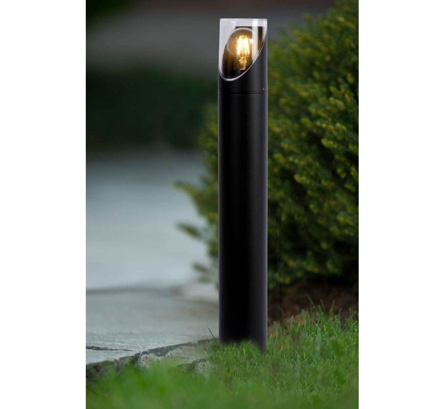 LED Havelampe NORMAN - Sort - IP65 - E27 fatning - 65cm høj - ekskl. lyskilde