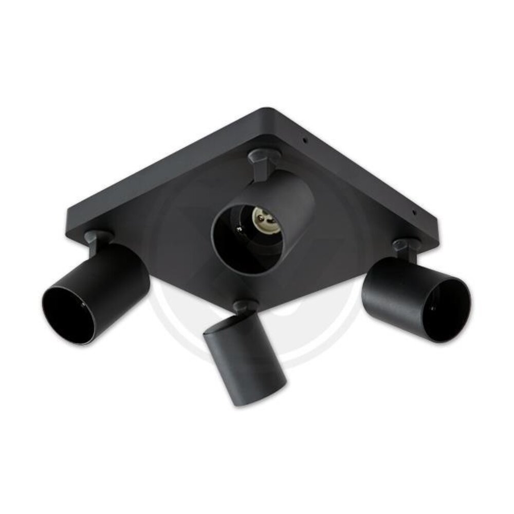 Mi-Light LED Væglampe Fredo - GU10 fatning - Vipbar - Sort