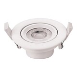 Optonica LED Downlight rund - 7W - 100/240V AC - 6000K - vipbar - Hvid Optonica LED Downlight rund - 7W - 100/240V AC - 6000K - vipbar - Hvid