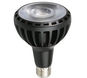 Optonica LED pære E27 fatning - PAR30 - 30W - Valgfri lystemperatur - Sort Optonica LED pære E27 fatning - PAR30 - 30W - Valgfri lystemperatur - Sort