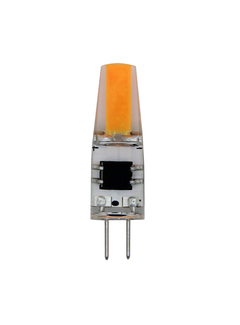 LED G4 Dæmpbar - 2W erstatter 25W - 2700K Varm hvid - 10x36mm - Klart glas hvidt