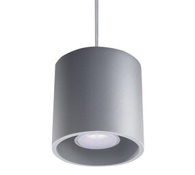 Sollux Lighting Pendellampe ORBIS 1 grå Sollux Lighting Pendellampe ORBIS 1 grå
