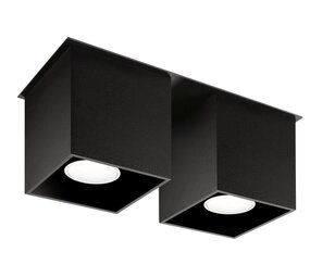 Sollux Lighting Loftsspot QUAD 2 sort