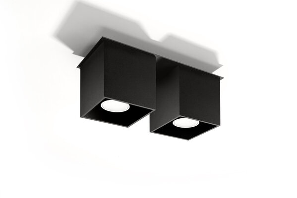 Sollux Lighting Loftsspot QUAD 2 sort Sollux Lighting Loftsspot QUAD 2 sort