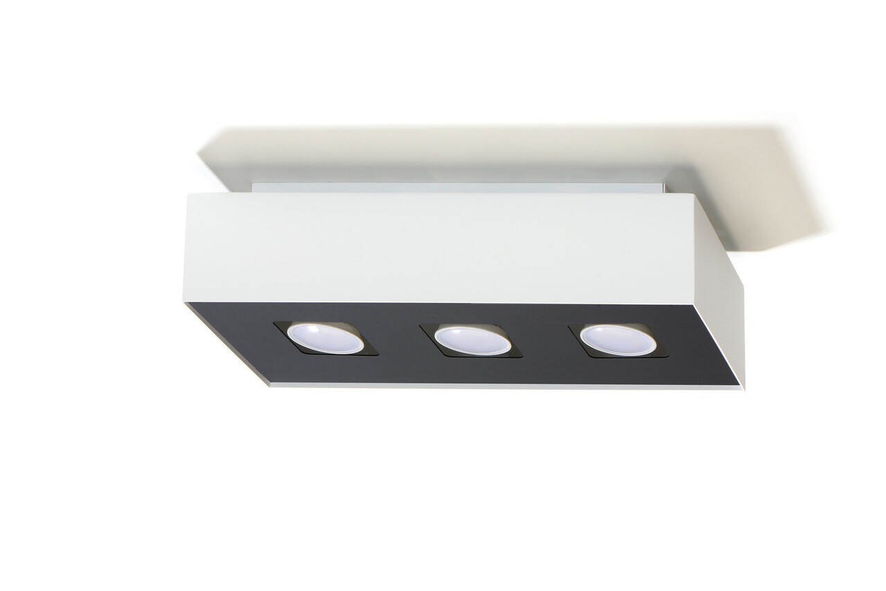 Sollux Lighting Loftsspot MONO 3 hvid Sollux Lighting Loftsspot MONO 3 hvid