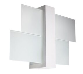 Sollux Lighting Væglampe FENIKS 1 hvid