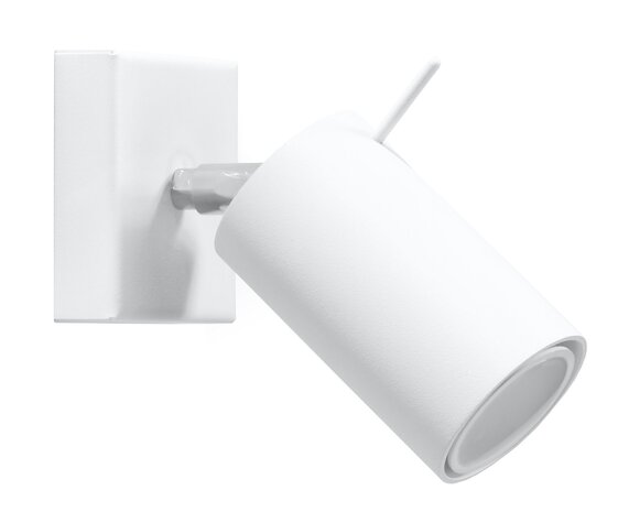 Sollux Lighting Væglampe RING hvid