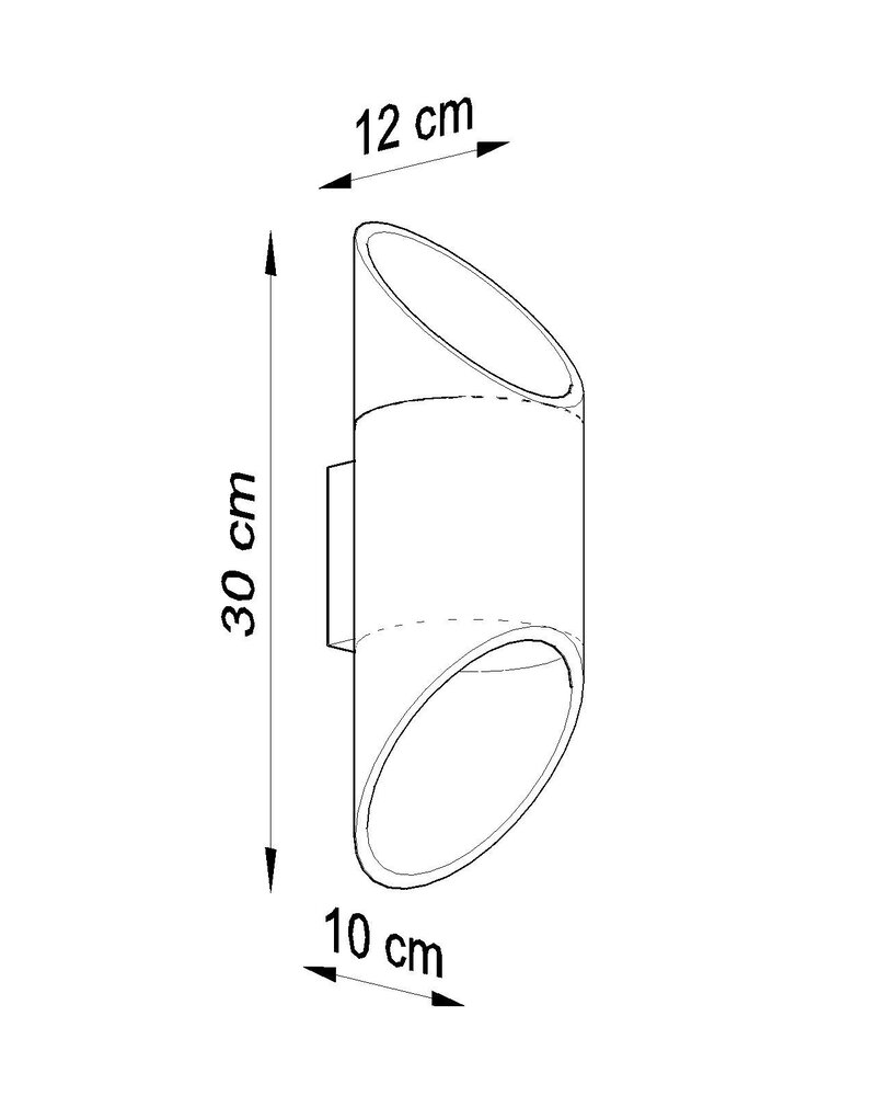 Sollux Lighting Væglampe PENNE 30 hvid Sollux Lighting Væglampe PENNE 30 hvid