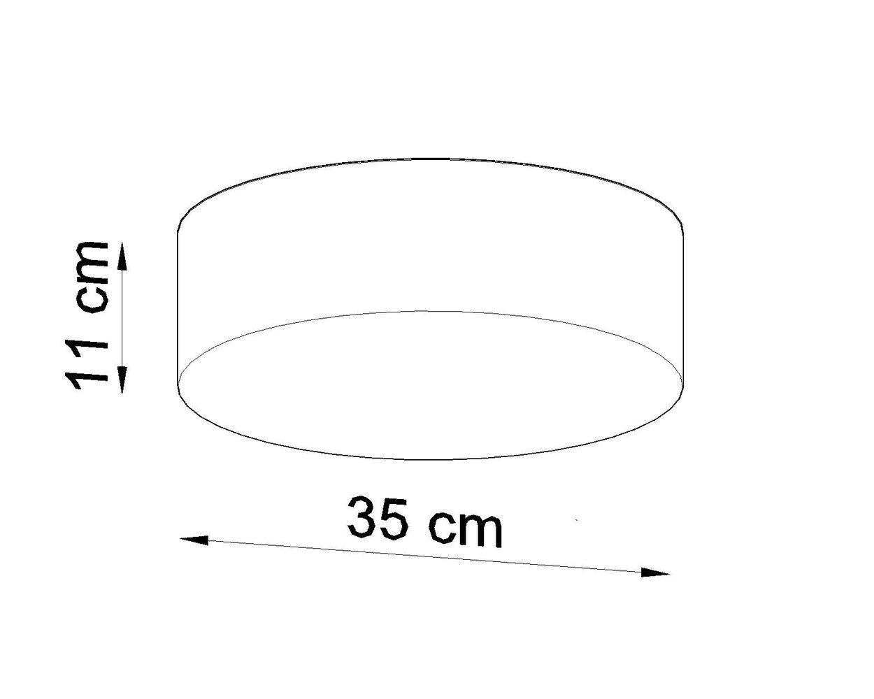 Sollux Lighting Loftsspot ARENA 35 sort