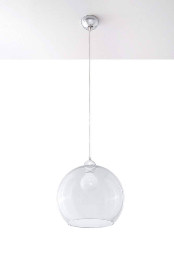 Sollux Lighting Pendellampe BALL gennemsigtig Sollux Lighting Pendellampe BALL gennemsigtig