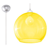 Sollux Lighting Pendellampe BALL gul