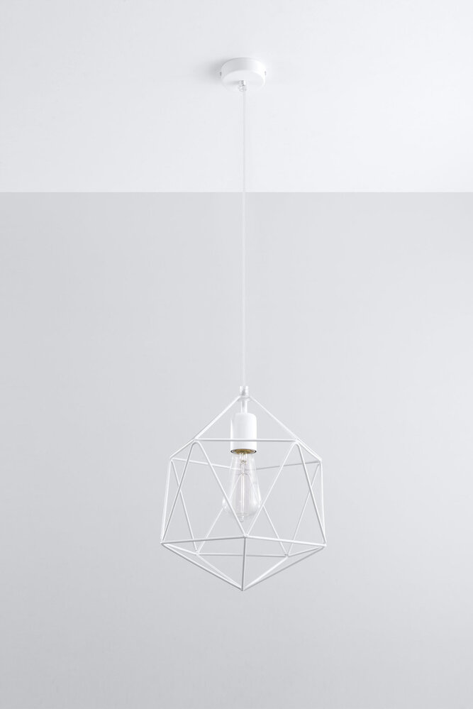 Sollux Lighting Pendellampe GASPARE hvid Sollux Lighting Pendellampe GASPARE hvid