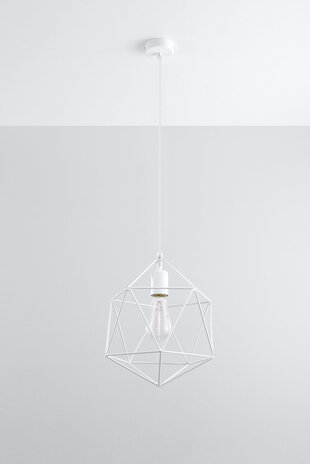Sollux Lighting Pendellampe GASPARE hvid Sollux Lighting Pendellampe GASPARE hvid