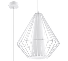 Sollux Lighting Pendellampe DEMI hvid