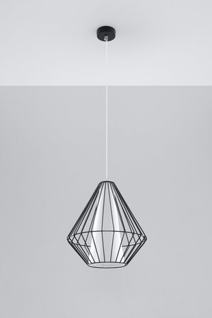 Sollux Lighting Pendellampe DEMI sort Sollux Lighting Pendellampe DEMI sort