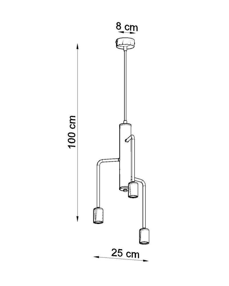 Sollux Lighting Lysekrone DUOMO 3M Sollux Lighting Lysekrone DUOMO 3M