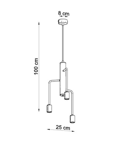 Sollux Lighting Lysekrone DUOMO 3M Sollux Lighting Lysekrone DUOMO 3M