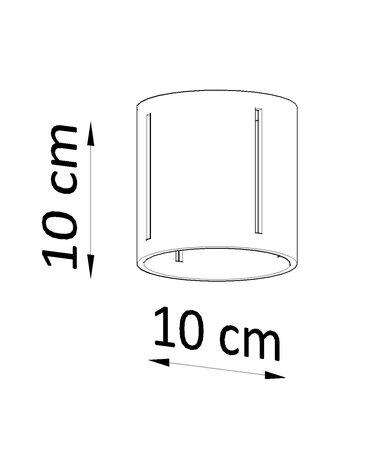 Sollux Lighting Loftsspot INEZ sort Sollux Lighting Loftsspot INEZ sort