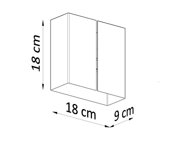 Sollux Lighting Væglampe LINEA Sollux Lighting Væglampe LINEA