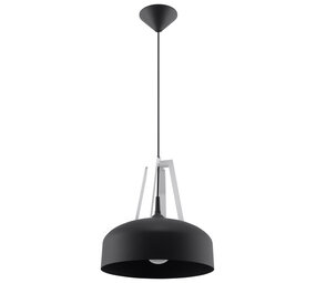 Sollux Lighting Pendellampe CASCO sort/hvid Sollux Lighting Pendellampe CASCO sort/hvid