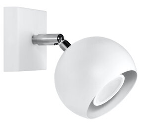 Sollux Lighting Væglampe OCULAR hvid