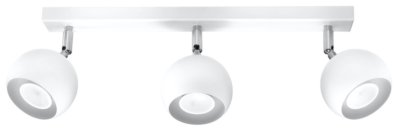 Sollux Lighting Loftspot OCULAR 3 hvid