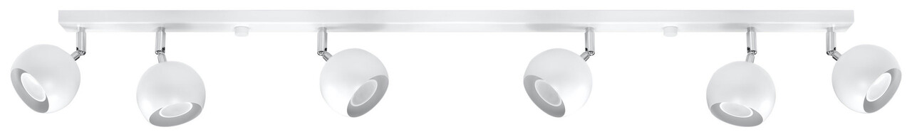 Sollux Lighting Loftspot OCULAR 6L hvid Sollux Lighting Loftspot OCULAR 6L hvid