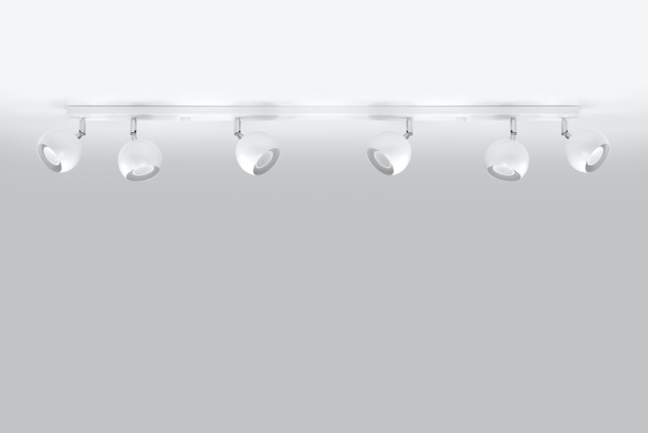 Sollux Lighting Loftspot OCULAR 6L hvid Sollux Lighting Loftspot OCULAR 6L hvid