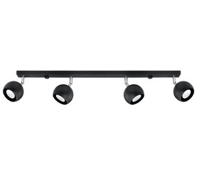 Sollux Lighting Loftsspot OCULAR 4L sort Sollux Lighting Loftsspot OCULAR 4L sort