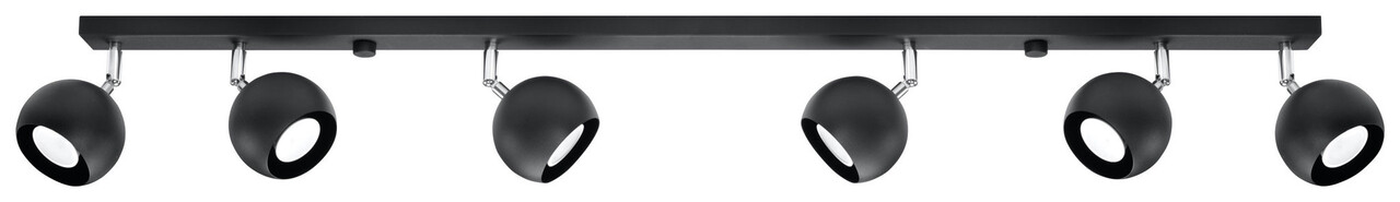 Sollux Lighting Loftsspot OCULAR 6L sort