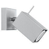 Sollux Lighting Væglampe MERIDA 1 grå