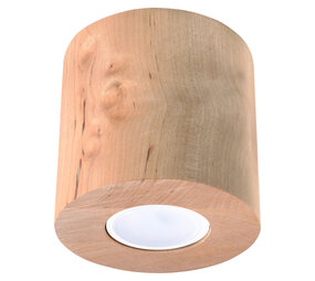 Sollux Lighting Loftsspot ORBIS naturtræ GU10 Sollux Lighting Loftsspot ORBIS naturtræ GU10