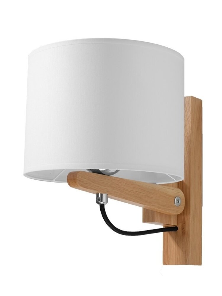 Sollux Lighting Væglampe LEGNO naturtræ Sollux Lighting Væglampe LEGNO naturtræ