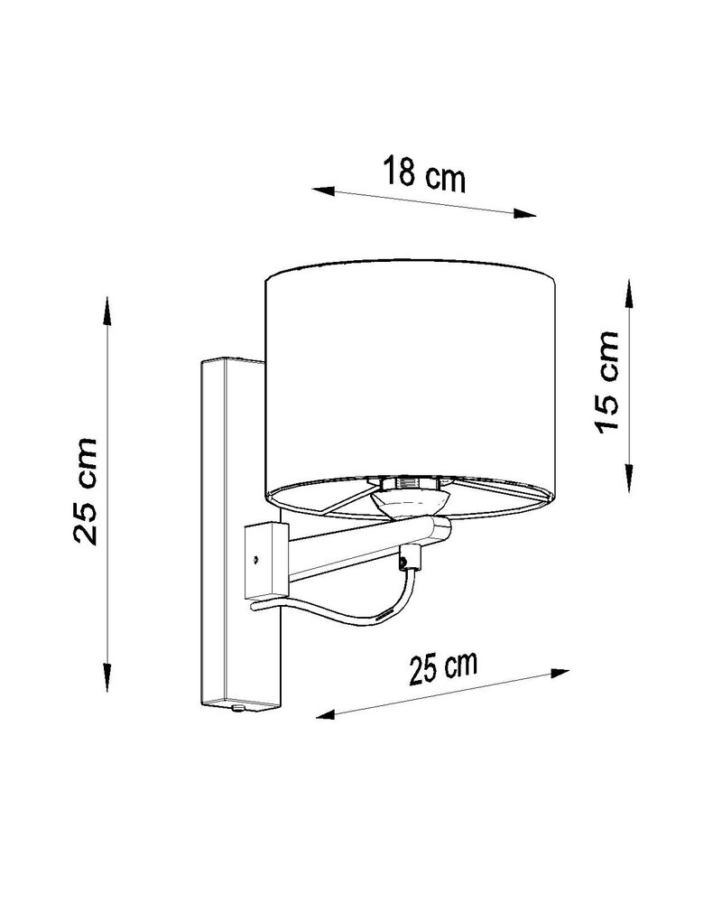 Sollux Lighting Væglampe LEGNO naturtræ Sollux Lighting Væglampe LEGNO naturtræ