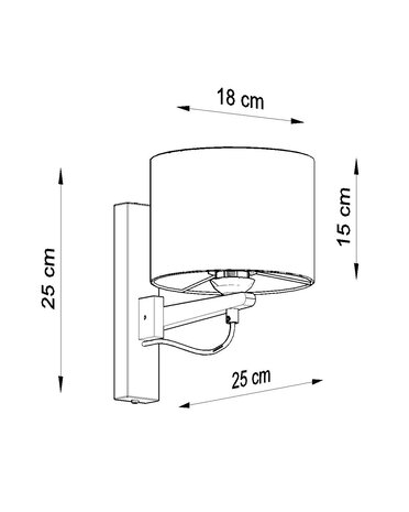 Sollux Lighting Væglampe LEGNO naturtræ Sollux Lighting Væglampe LEGNO naturtræ