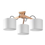 Sollux Lighting Loftspot LEGNO 3 naturtræ